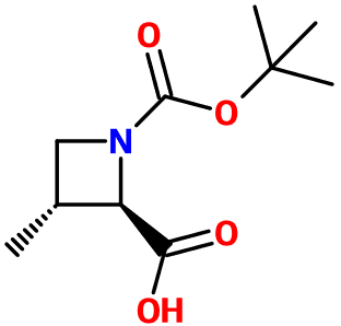 (图片) MC008048 (2R,3R)-1-Boc-3-methylazetidine-2-carboxylic acid
